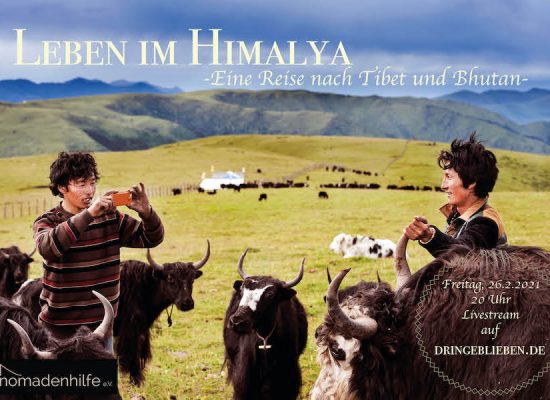 Livestream: Leben im Himalaya – Eine Reise nach Tibet und Bhutan