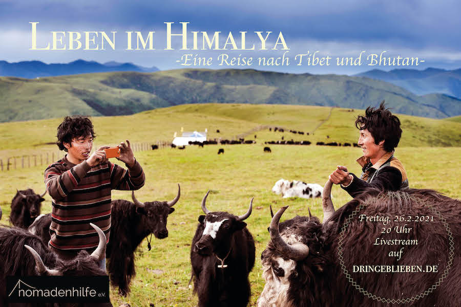 Tibet Bhutan Livestream Nomadenhilfe